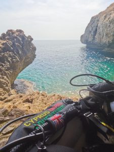 Chapel Dive Site, diving in cyprus, cyprus diving adventures