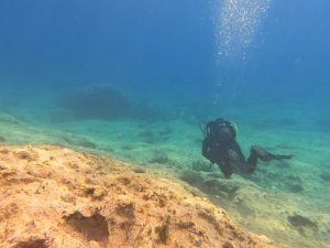 Chapel Dive Site, diving in cyprus, cyprus diving adventures, exploring dive site