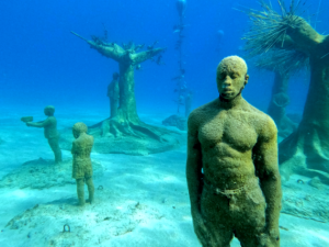MUSAN Statues, diving in cyprus, cyprus diving adventures